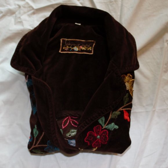 Gorgeous Brown Johnny Was Vintage Jacket - Picture 3 of 6